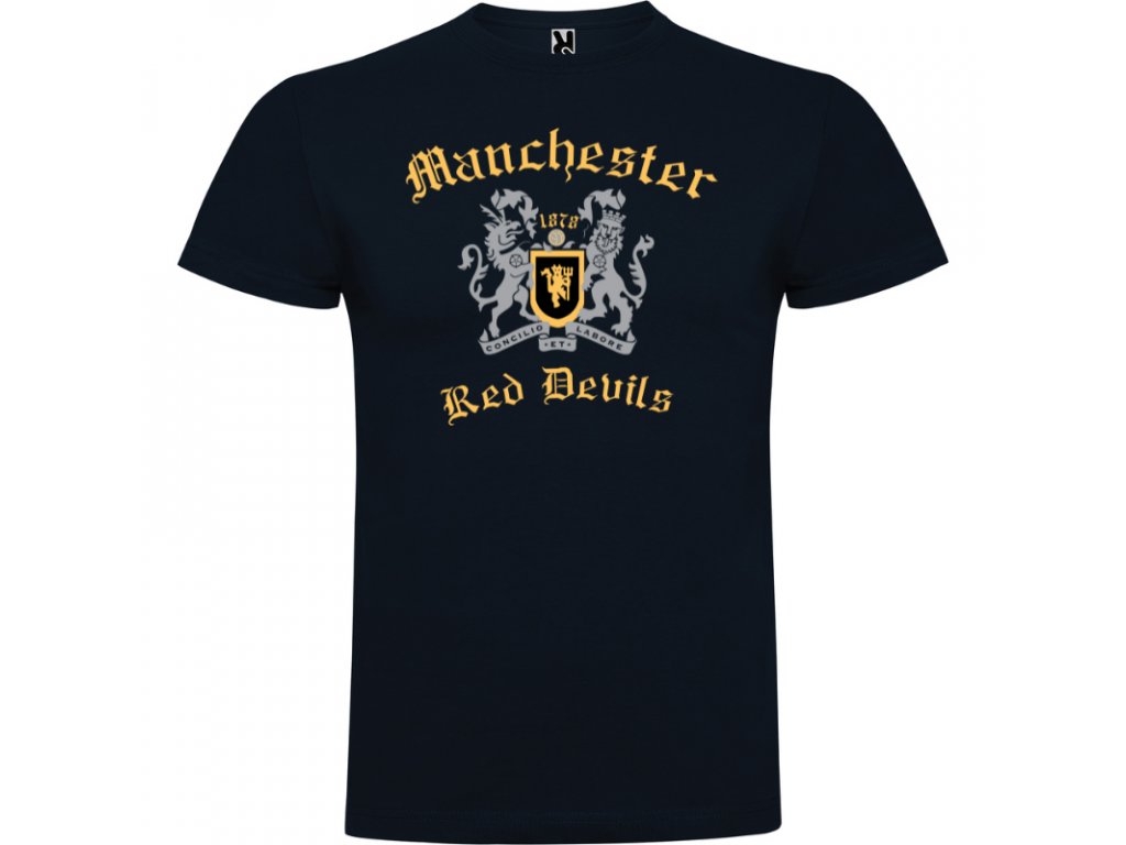 Pánske tričko Manchester red devils, tmavo modré
