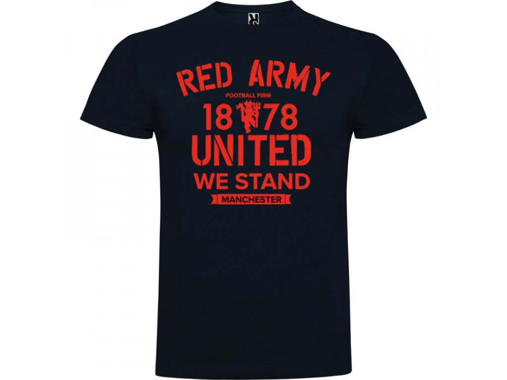 Pánske tričko Manchester red army, tmavo modré