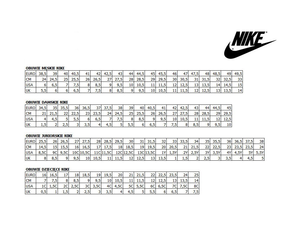 38 размер найк. Nike Air Max Размерная сетка. Кроссовки найк Размерная сетка. Размерная сетка найк женская обувь. Nike кроссовки Размерная сетка.