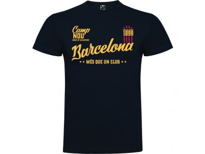 Pánske tričko Barcelona, čierna