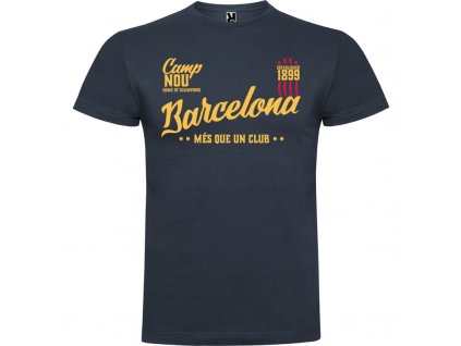 Pánske tričko Barcelona, tmavo sivá
