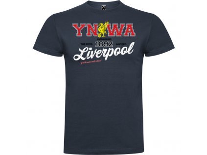 Pánske tričko YNWA, tmavo sivé