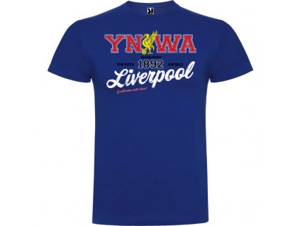 Pánske tričko YNWA, kráľovsky modré