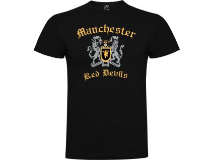 Pánske tričko Manchester red devils, čierne
