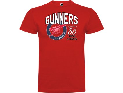 Pánske tričko Gunners, červené