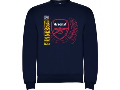 Pánska mikina Arsenal retro, tmavo modrá