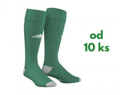Sada štucní Adidas Milano, detské aj dospelácke veľkosti, zelená farba