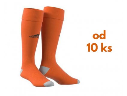Sada štucní Adidas Milano, detské aj dospelácke veľkosti, oranžová farba