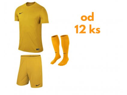 Futbalová sada Nike Park VI pre celé mužstvo, od 12 ks, žltá