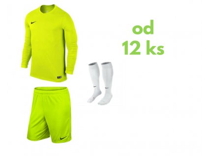 Futbalová sada Nike Park VI s dlhým rukávom pre celé mužstvo, od 12 ks, jasná žltá