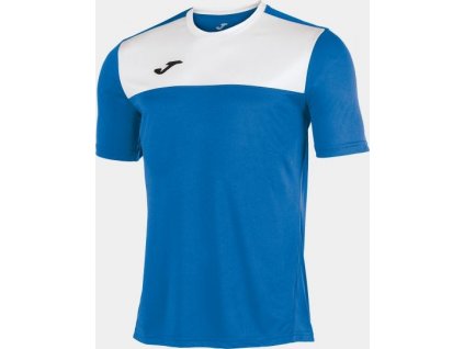 Futbalový dres S/S T-SHIRT WINNER ROYAL BLUE-WHITE
