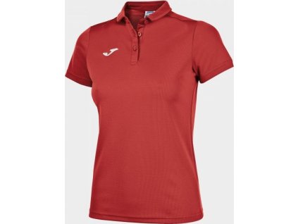 Polokošeľa HOBBY WOMEN POLO SHIRT RED S/S