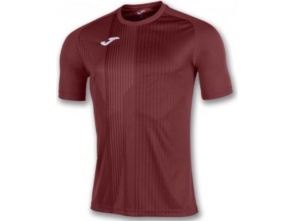 Futbalový dres S/S T-SHIRT TIGER BURGUNDY