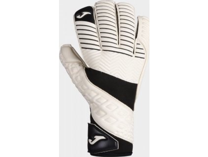 Brankárske rukavice GOALKEEPER GLOVES WHITE-BLACK