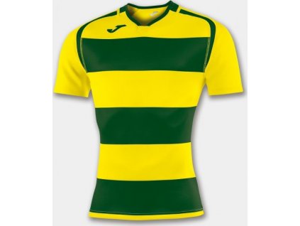 Futbalový dres T-SHIRT PRORUGBY II GREEN-YELLOW S/S