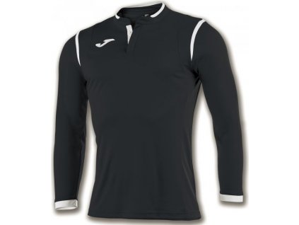 Futbalový dres s dlhým rukávom TOLETUM BLACK-WHITE L/S