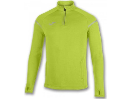 Mikina 1/2 ZIP FASTENING RACE LIME