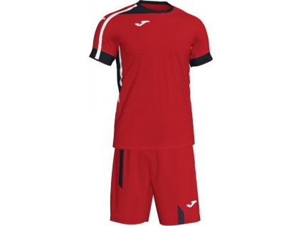 Futbalový set dres + šortky ROMA II SET RED-BLACK S/S