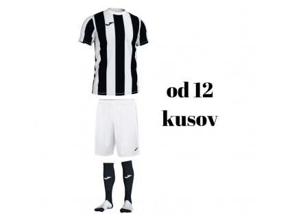 Futbalová sada Joma Inter pre celé mužstvo, od 12 ks, biela / ?ierna