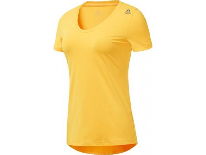 Dámske tričko  Reebok Wor SW Tee žltá DX0546