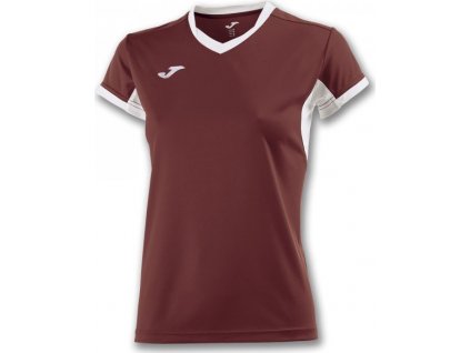 Dámsky dres T-SHIRT CHAMPIONSHIP IV BURGUNDY S/S WOMAN