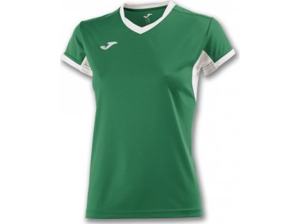 Dámsky dres T-SHIRT CHAMPIONSHIP IV GREEN-WHITE S/S WOMAN