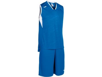 Basketbalový set CAMPUS SET BASKET ROYAL-WHITE SLEEVELES