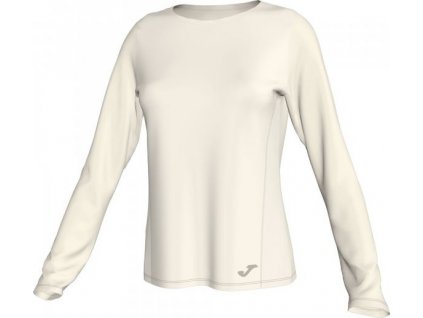 Dámske tréningové tričko ELECTRA OFF-WHITE L/S WOMAN