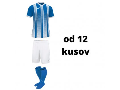 Futbalová sada Joma Tiger II pre mužstvo, od 12 kusov, modrá / biela