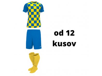 Futbalová sada Joma Flag II pre mužstvo, od 12 kusov, modrá / žltá