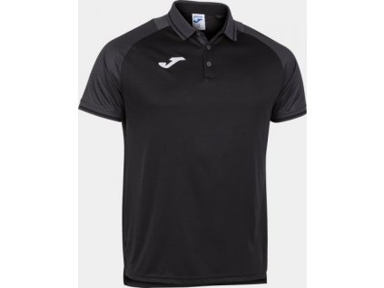 Polokošeľa ESSENTIAL II POLO BLACK-ANTHRACITE S/S