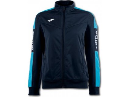 Dámska bunda JACKET CHAMPIONSHIP IV DARK NAVY-FLUOR TURQ. WOMAN