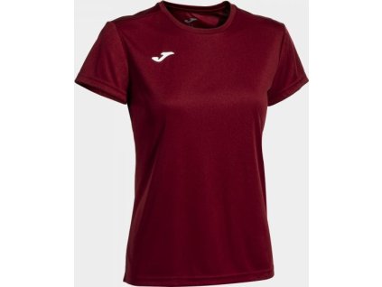 Dámske tričko COMBI WOMAN SHIRT BURGUNDY S/S