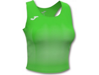 Dámsky top ELITE VII TOP FLUOR GREEN-WHITE