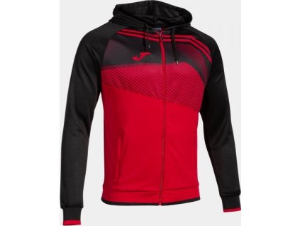 Pánska mikina SUPERNOVA II HOODIE JACKET RED-BLACK