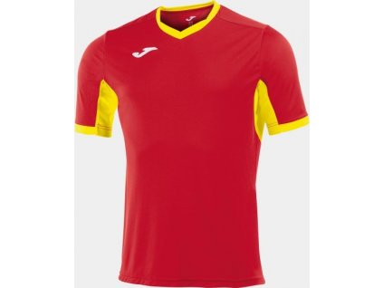 Futbalový dres T-SHIRT CHAMPION IV RED-YELLOW S/S