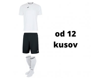 Futbalová sada Joma Combi, od 12 kusov, biela / ?ierna