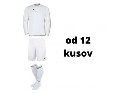 Futbalová sada Joma Combi s dlhým rukávom, od 12 kusov, biela