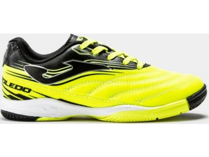 Detské halovky TOLEDO JR 2011 LEMON-BLACK INDOOR (Veľkosť 29)