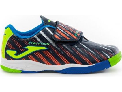 Detské halovky EVOLUTION JR 2003 NAVY-GREEN INDOOR (Veľkosť 31)