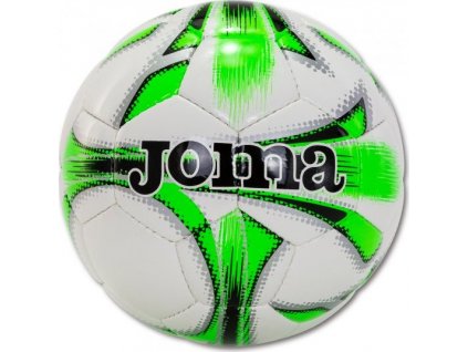 Futbalová lopta DALI SOCCER BALL WHITE-FLUOR GREEN SIZE 5