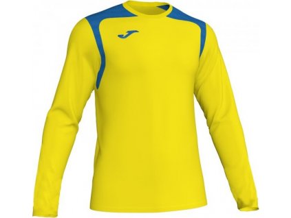 Dres s dlhým rukávom CHAMPION V YELLOW-ROYAL L/S, veľkosť 2XL/3XL