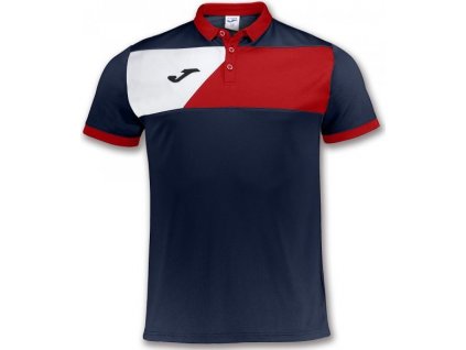 Polokošeľa POLO SHIRT CREW II NAVY-RED S/S, veľkosť M