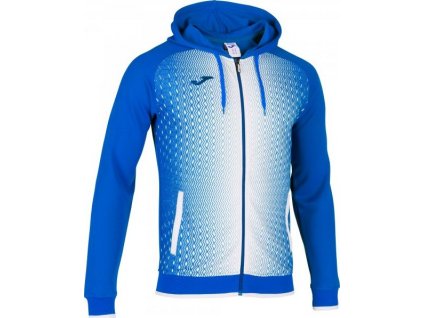 Mikina HOODED SUPERNOVA ROYAL-WHITE, veľkosť M