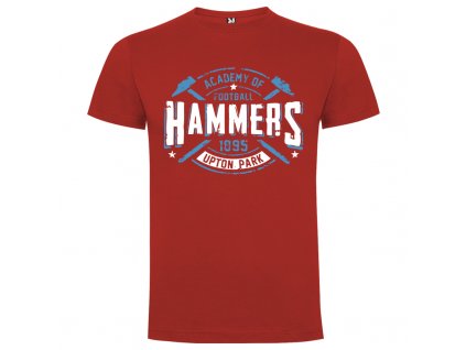 Detské tričko Hammers, červená