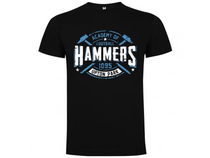 Detské tričko Hammers, čierna