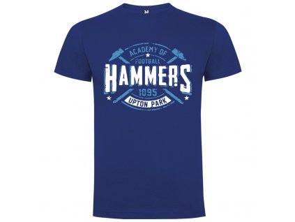 Detské tričko Hammers, kráľovská modrá