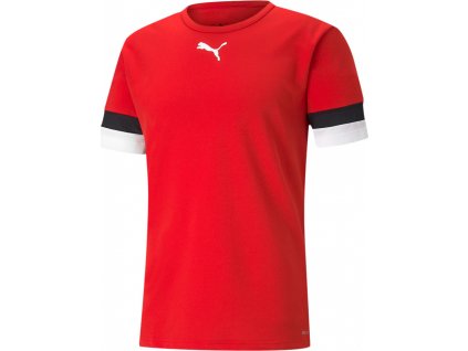 Pánske tréningové tričko Puma teamRISE Jersey červená 704932 01