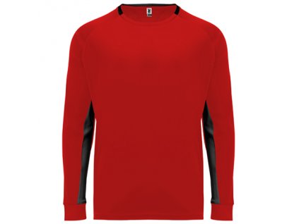 Brankársky dres Porto, červená / čierna, veľkosť 2XS