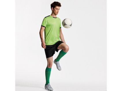 Pánsky a detský futbalový set dva dresy a šortky RACING, viac farieb (Veľkosť 4 roky, Farba Tmavo ružová/Tmavo modrá)